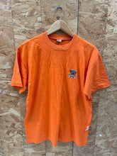 Vintage 90s JFox Orange Single Stitch T-Shirt Size L Graphic Tee